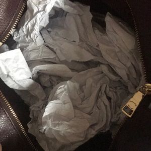 Authentic burgundy Coach bag